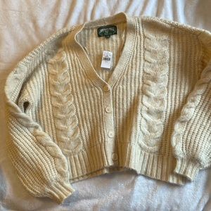 American eagle cropped cardigan NWT